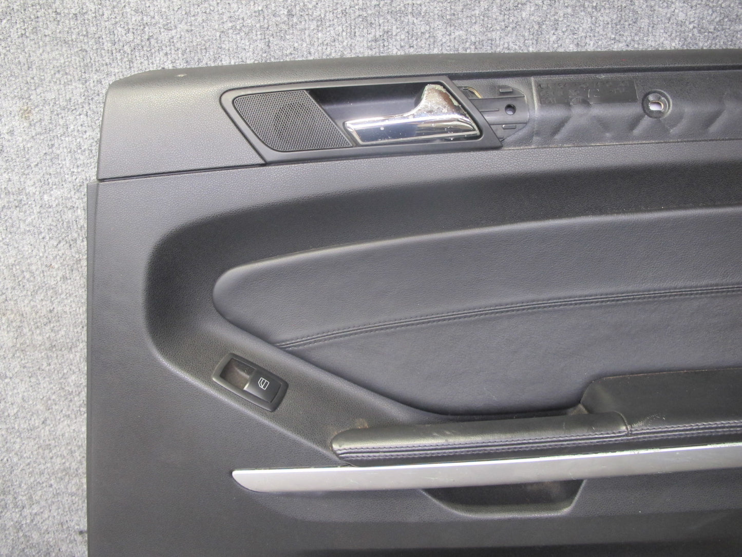07-11 Mercedes W164 ML63 AMG Set of 2 Rear Left & Right Interior Door Panel OEM