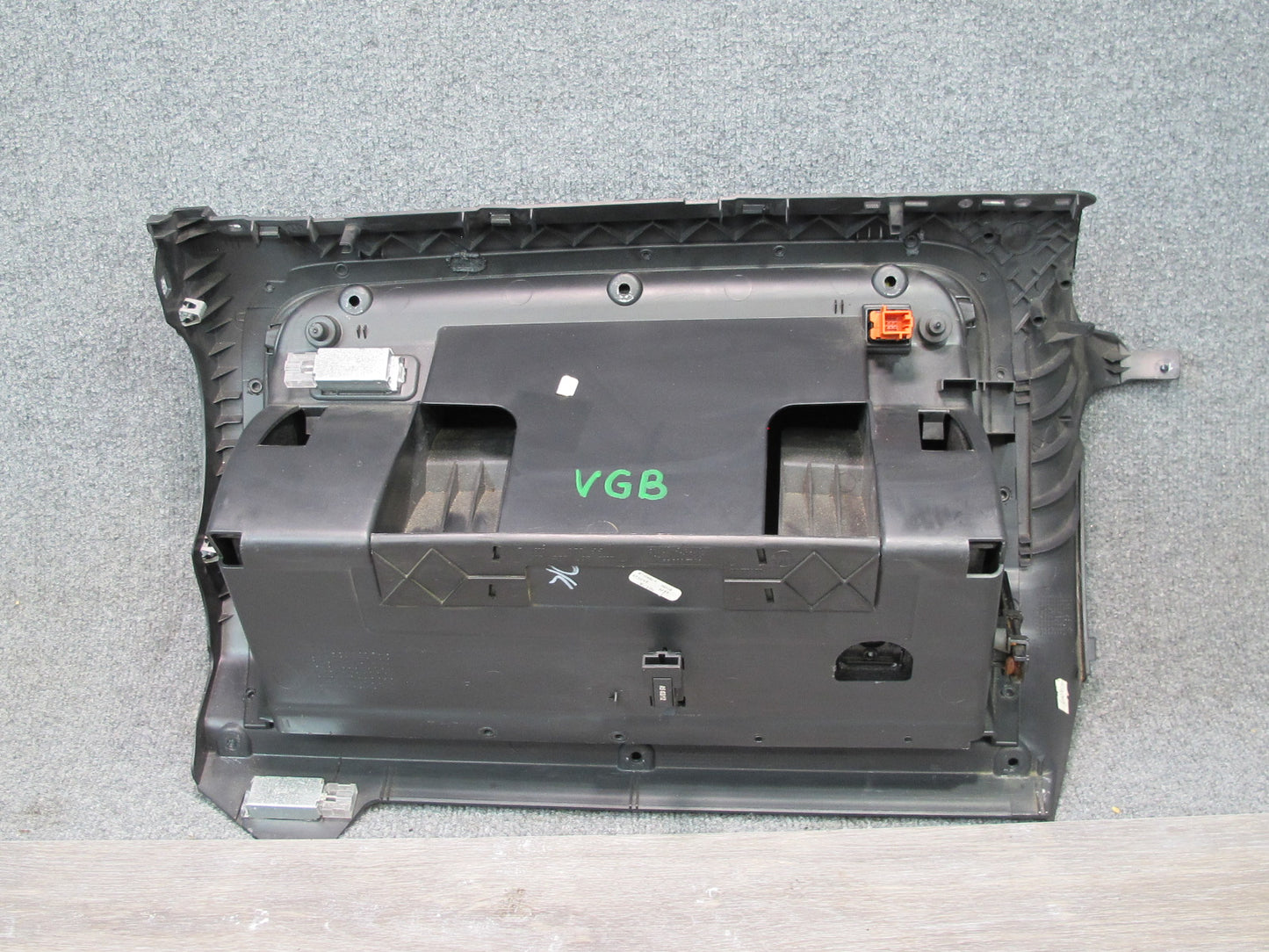 12-13 VW Golf MK6 R Front Right Glove Compartment Storage Box Black OEM