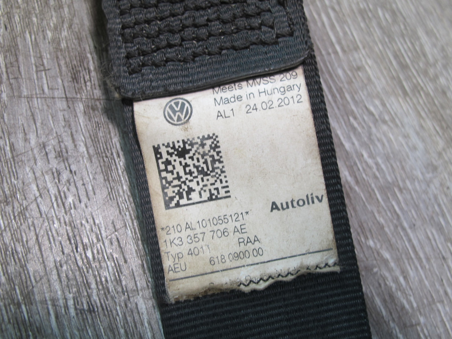 10-14 VOLKSWAGEN VW GOLF R MK6 FRONT LEFT RIGHT SIDE SEATBELT RETRACTOR SET OEM