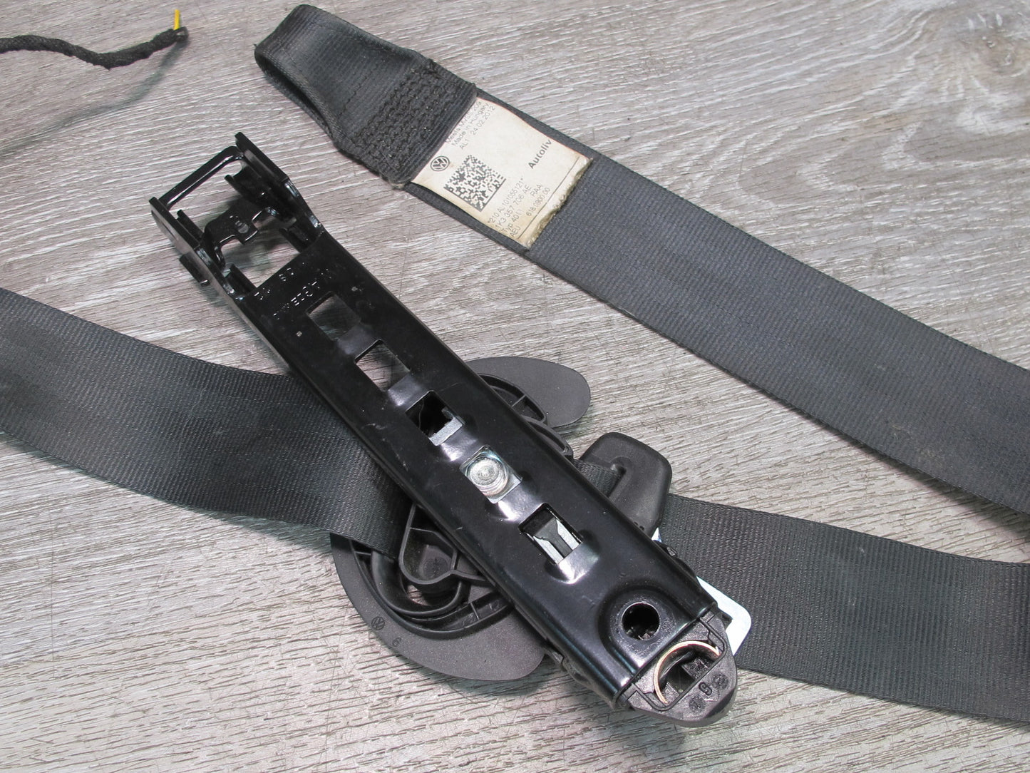 10-14 VOLKSWAGEN VW GOLF R MK6 FRONT LEFT RIGHT SIDE SEATBELT RETRACTOR SET OEM