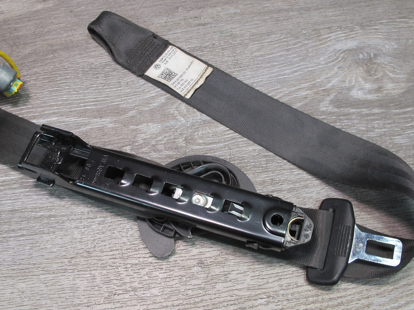 10-14 VOLKSWAGEN VW GOLF R MK6 FRONT LEFT RIGHT SIDE SEATBELT RETRACTOR SET OEM