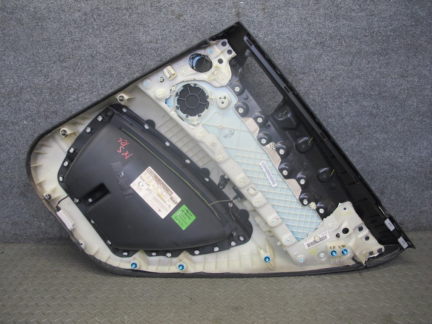 2008-2014 BMW E71 E72 X6 Rear Left & Right Door Interior Trim Panel Set of 2