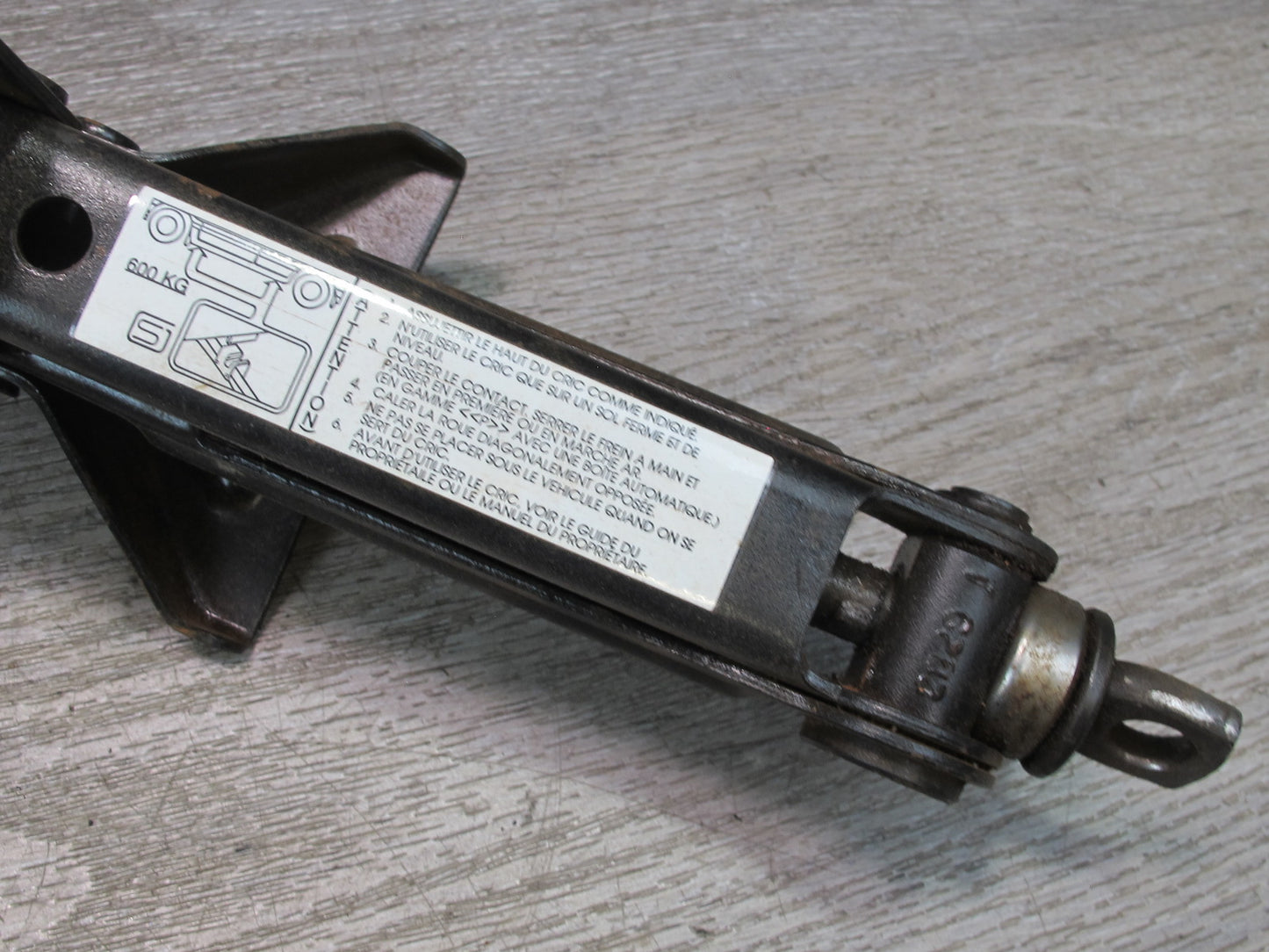 86-92 Toyota Supra MK3 Emergency Spare Tire Lift Jack w Handle OEM
