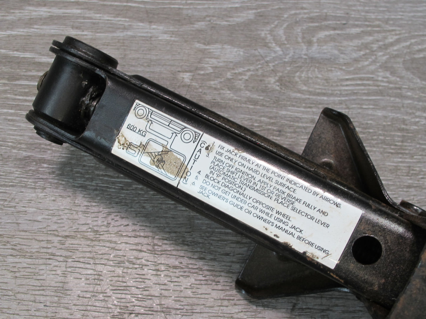 86-92 Toyota Supra MK3 Emergency Spare Tire Lift Jack w Handle OEM