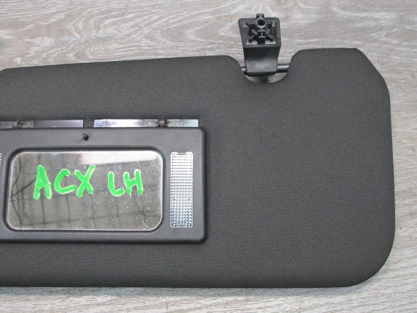 2004-2009 Cadillac XLR Front Left Sun Visor w Homelink Black