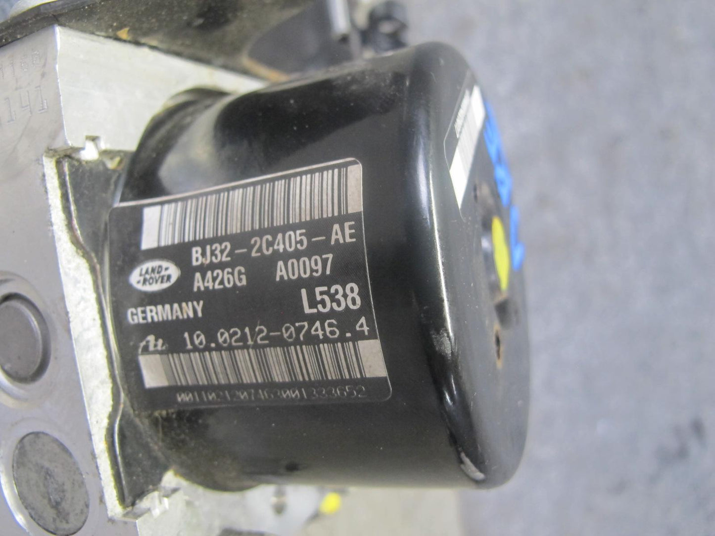 2012-2013 Range Rover Evoque L538 Anti Lock Brake ABS Pump Module BJ32-2C405-AE