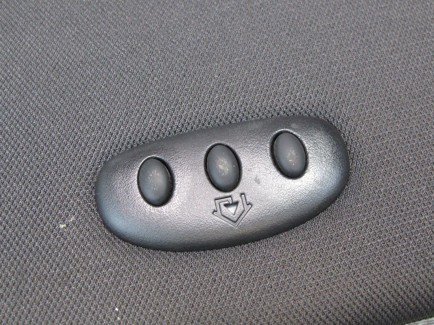 2004-2009 Cadillac XLR Front Left Sun Visor w Homelink Black