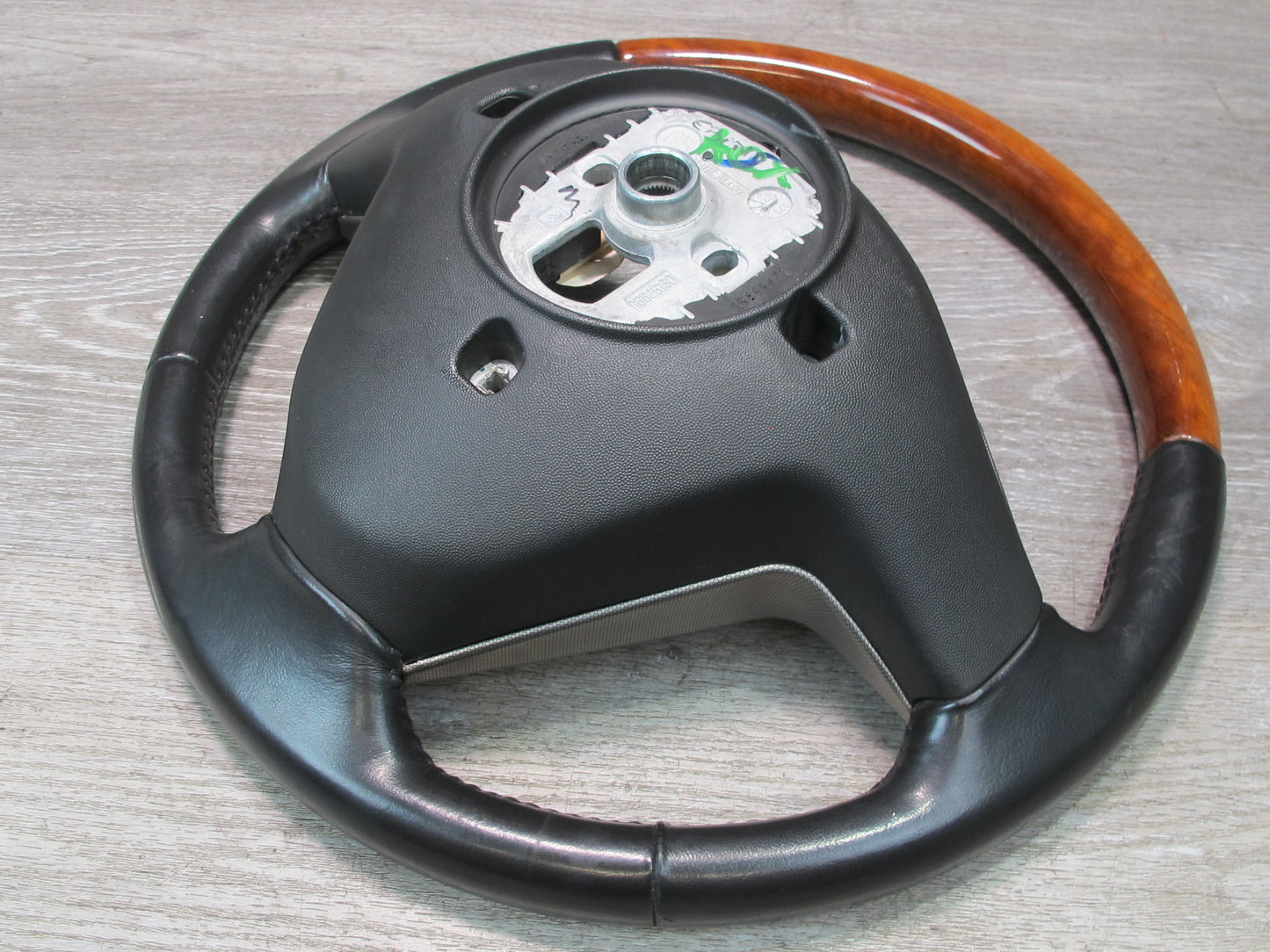 2004-2007 Cadillac XLR Leather Wood Steering w Controls