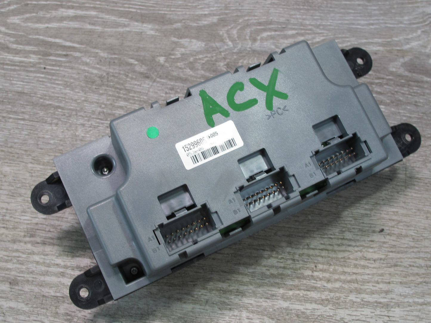 2006-2007 Cadillac XLR A/C Heater Climate Control Switch Panel 15299606