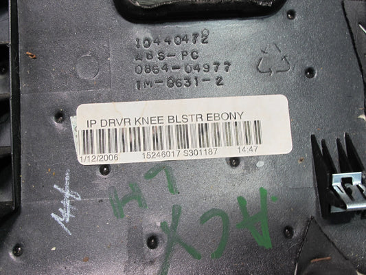 2004-2009 Cadillac XLR Dash Front Left Knee Trim Cover Panel 15246017