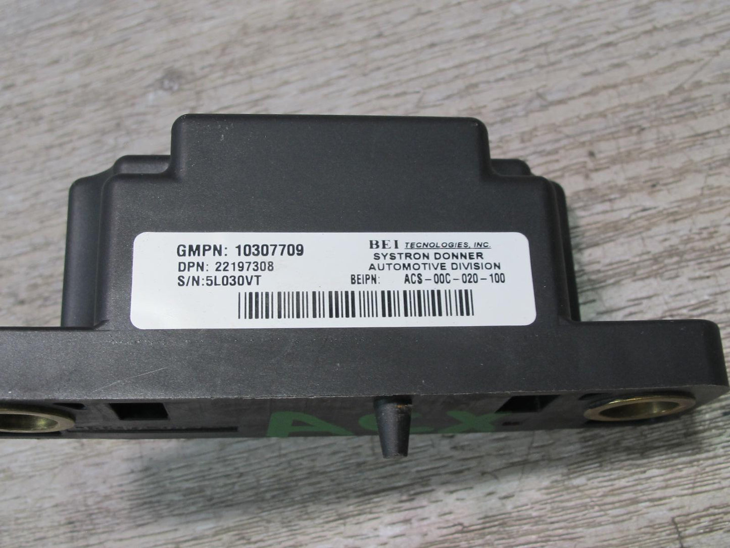 2004-2009 Cadillac XLR YAW Suspension Stability Sensor 10307709