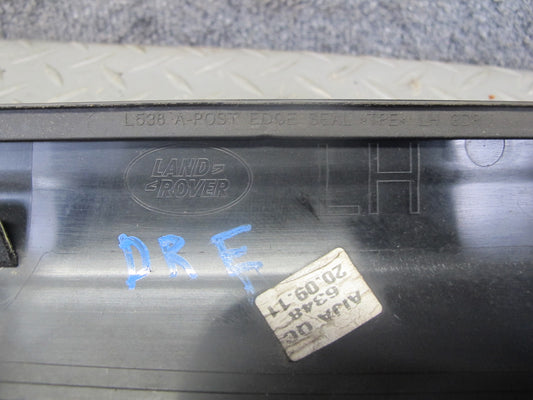 2012-2015 Range Rover Evoque L538 Front Left Exterior A Pillar Trim Molding