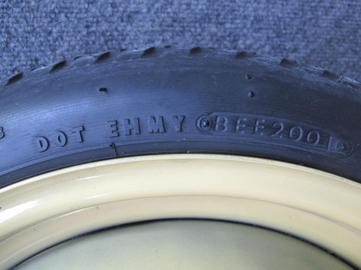 00-02 Toyota MR2 Spyder ZZW30L Spare Tire 16" R16 Wheel Donut 16x4 125/70 OEM