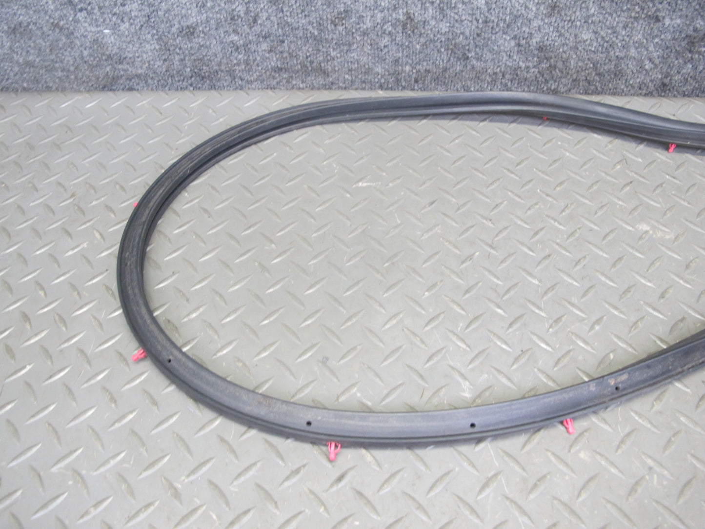 93-96 Nissan Z32 300ZX Convert Rear Door Weatherstrip Rubber Seal Gasket Set