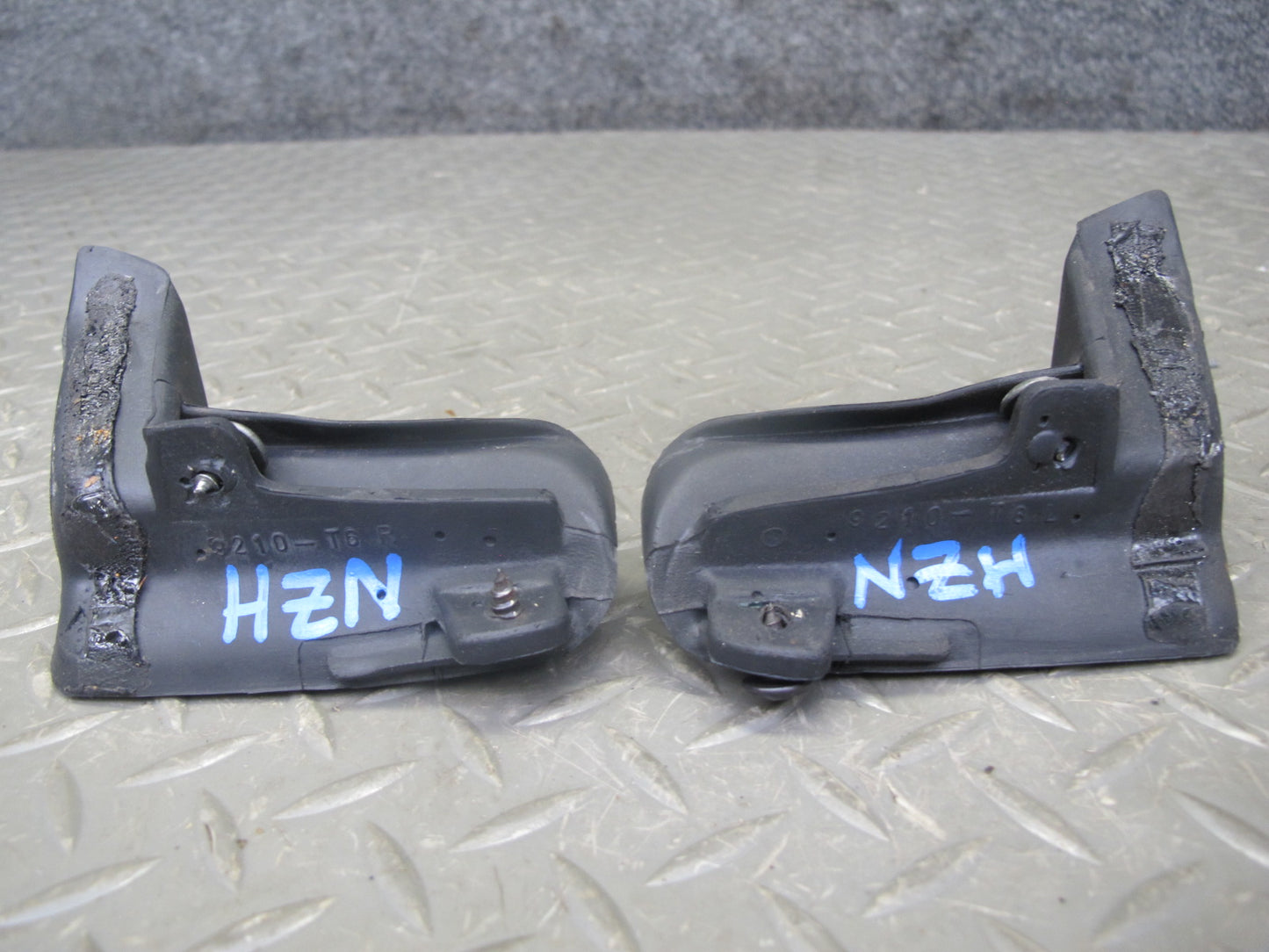 93-96 Nissan Z32 300ZX Convert Rear Door Weatherstrip Rubber Seal Gasket Set