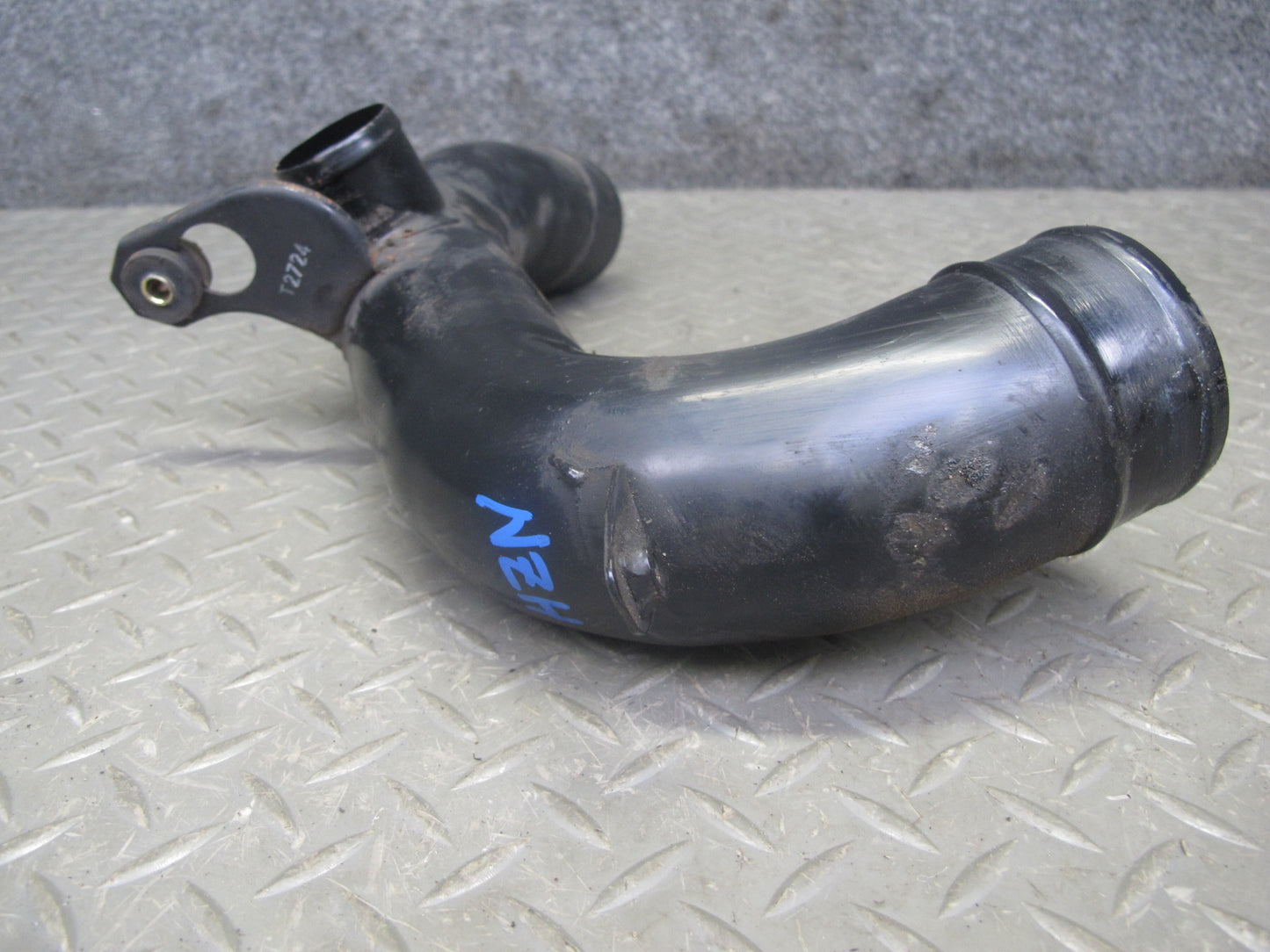 90-96 Nissan 300ZX Z32 NA M/T Set of 2 Front Air Intake Hose Pipe Duct OEM