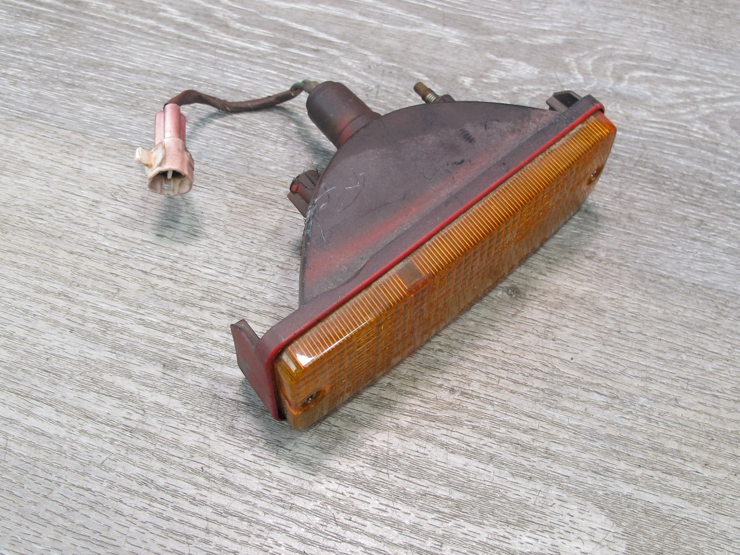 87-89 Toyota MR2 AW15 Front Bumper Left & Right Turn Signal Light Lamp Set OEM