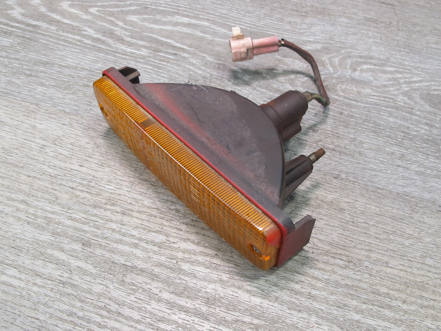 87-89 Toyota MR2 AW15 Front Bumper Left & Right Turn Signal Light Lamp Set OEM