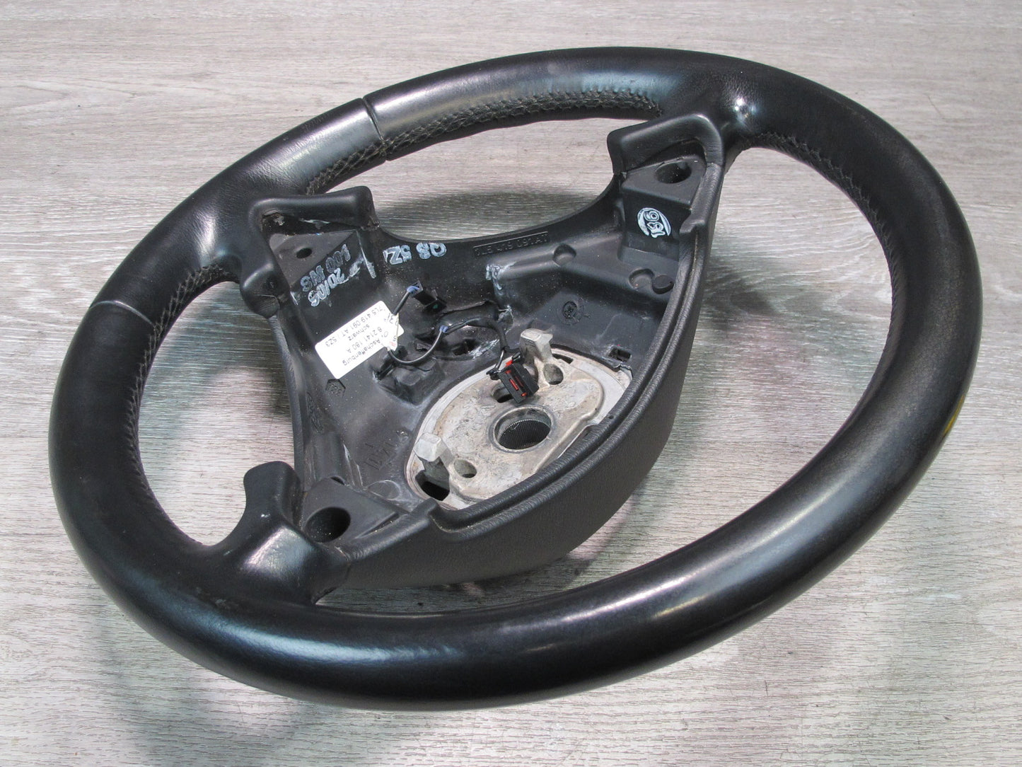 2003-2010 Porsche Cayenne 955 Heated Leather Steering Black 7L5419091AT