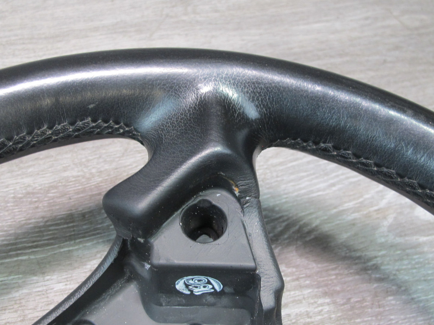 2003-2010 Porsche Cayenne 955 Heated Leather Steering Black 7L5419091AT
