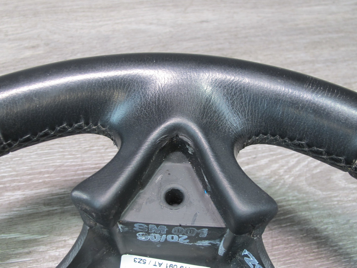 2003-2010 Porsche Cayenne 955 Heated Leather Steering Black 7L5419091AT