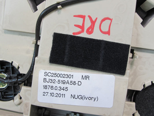 2012-2019 Range Rover Evoque L538 Overhead Console Dome Reading Light Lamp Set