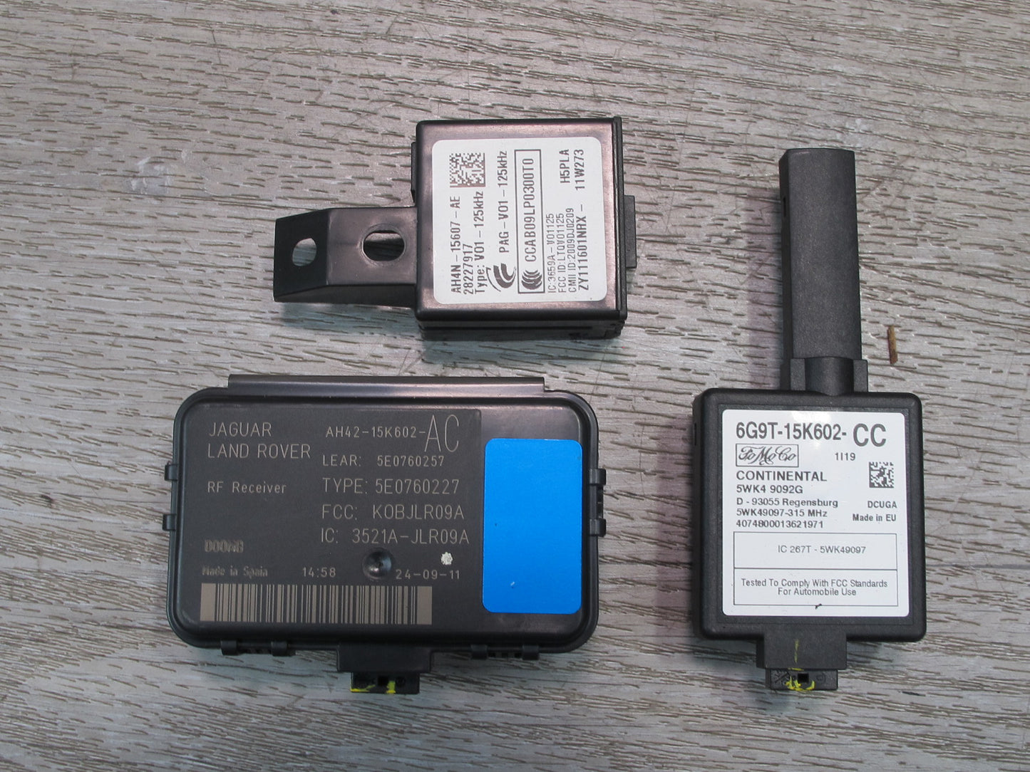 2012 Range Rover Evoque 2.0L Tivct Engine ECU ECM BCU BCM Speedo Keyless KEY Set