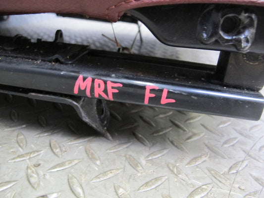 86-88 Mazda RX7 FC3S Coupe Set of 2 Front Left & Right Leather Seat RED OEM