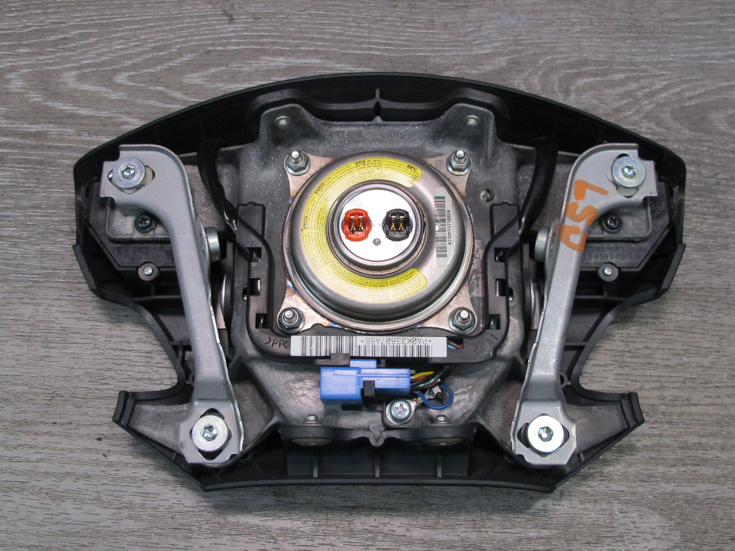 07-12 LEXUS LS600HL FRONT LEFT DRIVER SIDE STEERING WHEEL SRS AIRBAG OEM