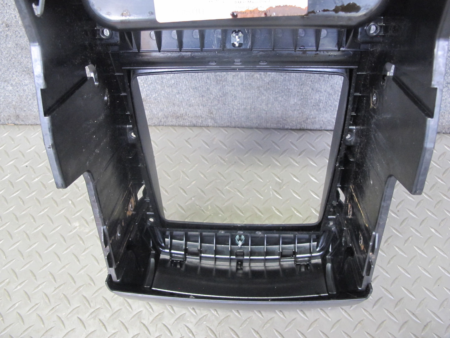 2008-2014 BMW X6 E71 E72 Rear Center Console Storage Trim Cover Panel