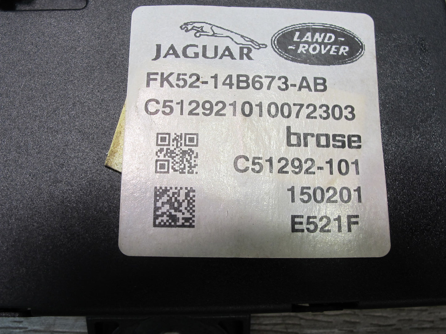 2013-2019 Land Range Rover L405 Rear Trunk Lid Tailgate Liftgate Control Module
