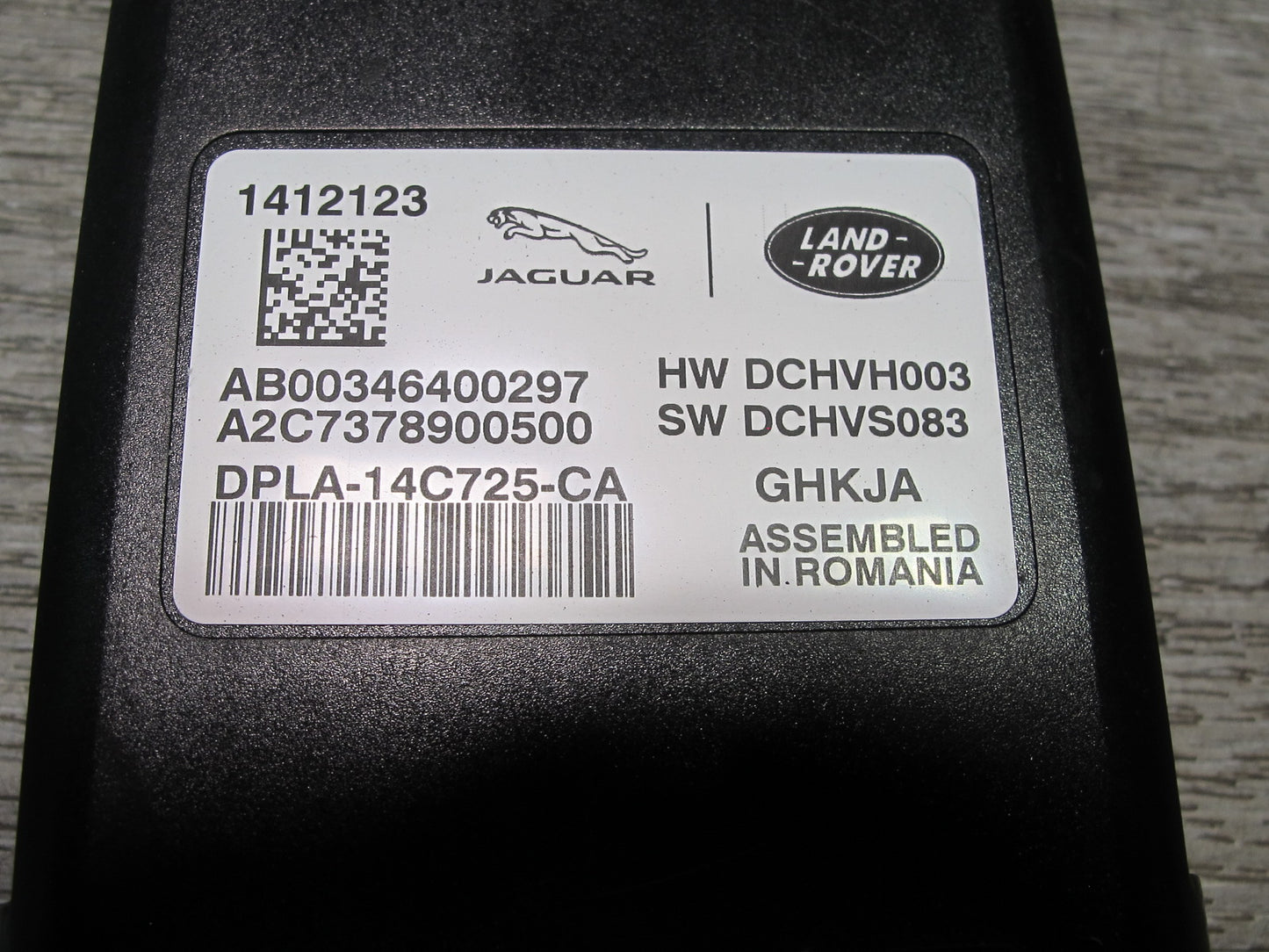 2013-2022 Land Range Rover L405 Front Right Heated Seat Control Module Set of 2