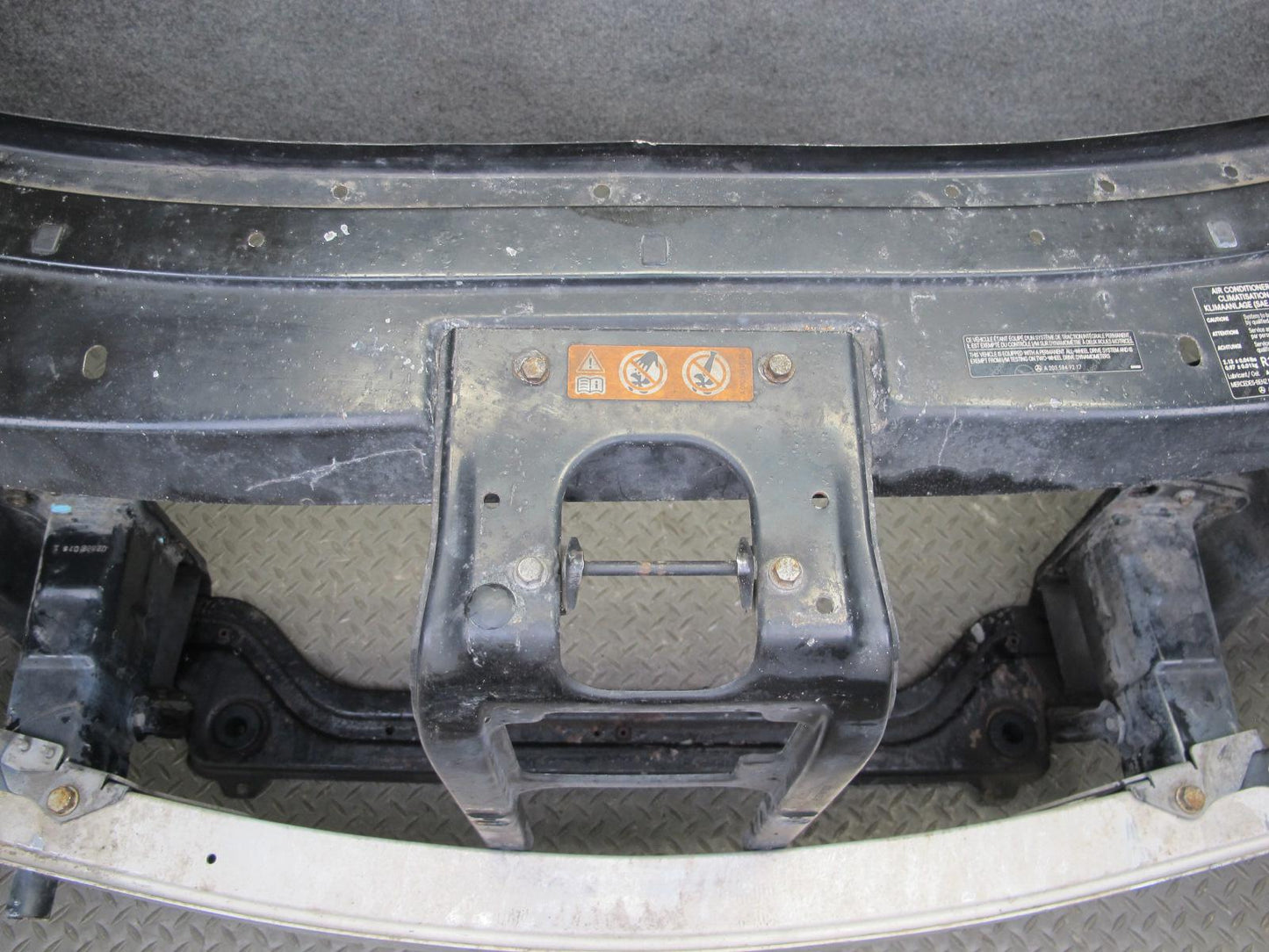 06-11 Mercedes W164 Ml-class Radiator Core Support Reinforcement Bar OEM