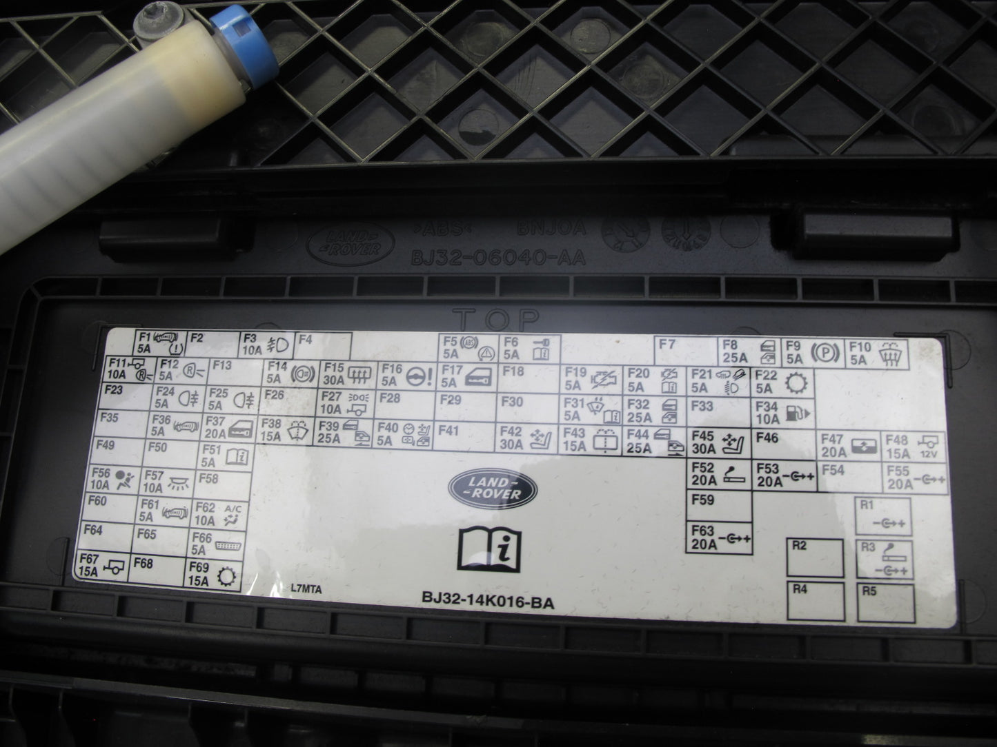 2012-2015 Range Rover Evoque L538 Dash Glove Box Compartment Storage