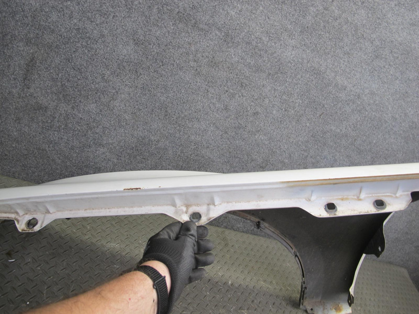 07-11 Mercedes W164 ML63 AMG Front Right Fender Shell Panel Cover White OEM