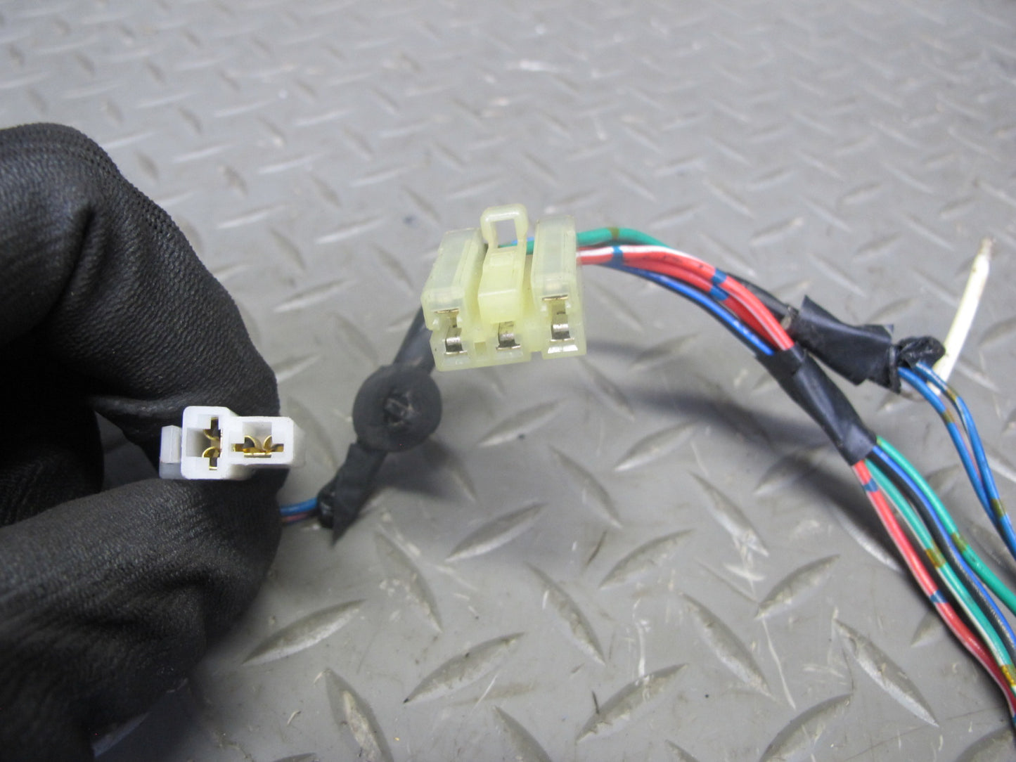86-88 Mazda RX7 FC3S Coupe Set of 2 Left & Right Door Wire Wiring Harness OEM