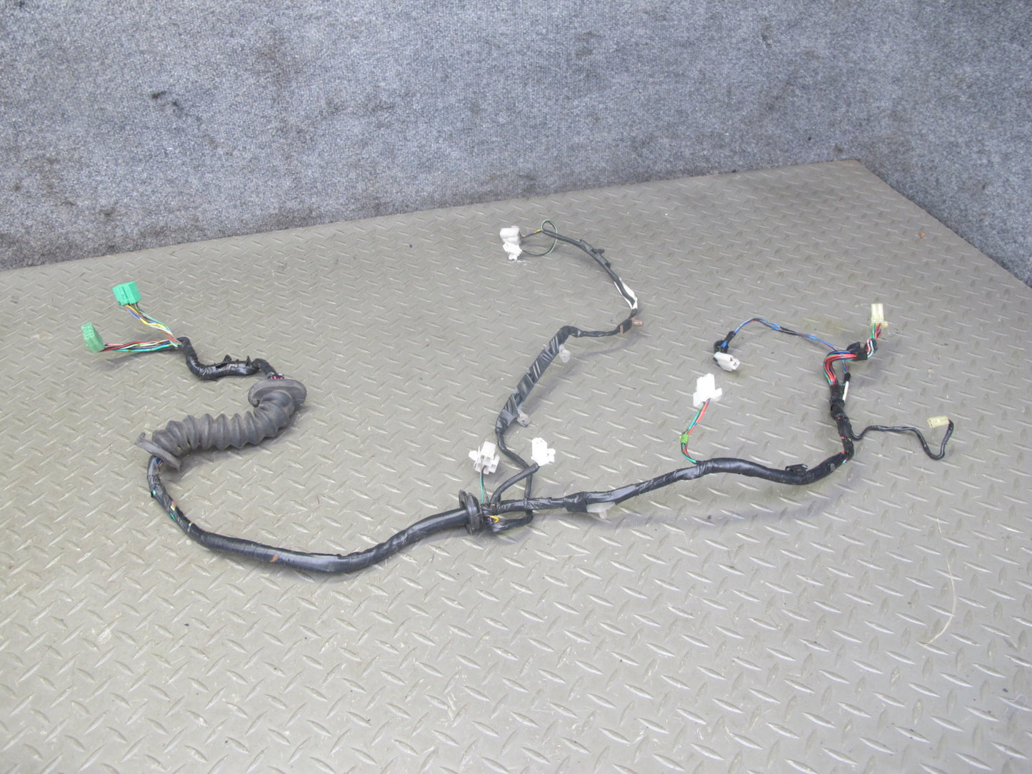86-88 Mazda RX7 FC3S Coupe Set of 2 Left & Right Door Wire Wiring Harness OEM
