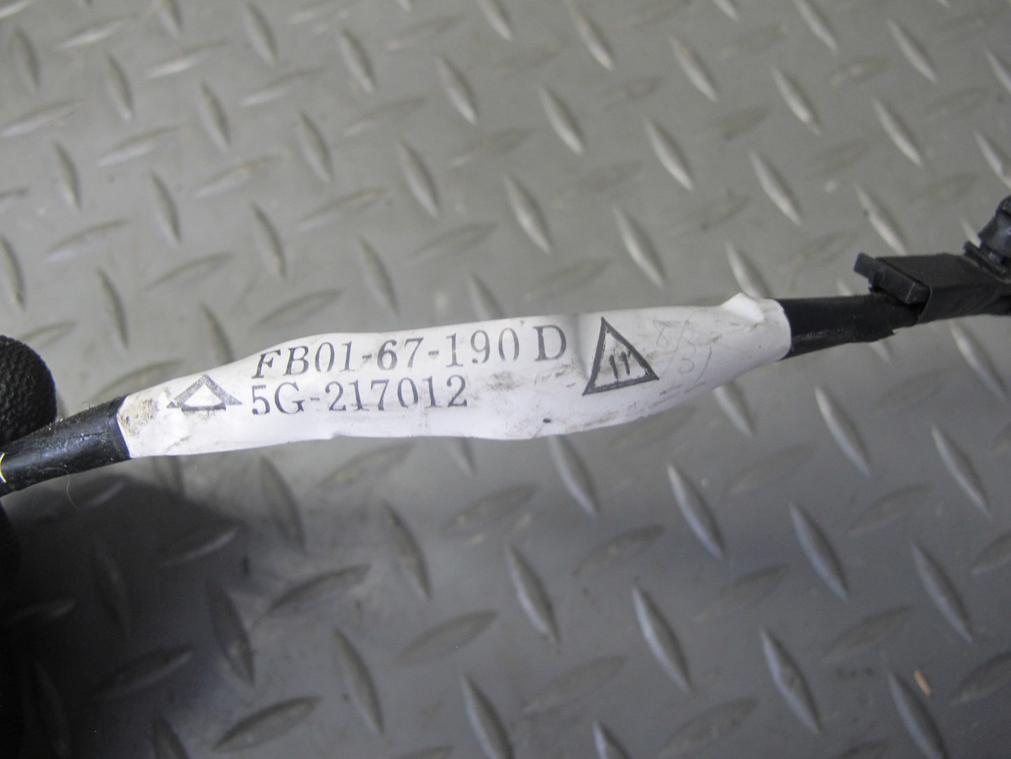 86-88 Mazda RX7 FC3S Coupe Set of 2 Left & Right Door Wire Wiring Harness OEM
