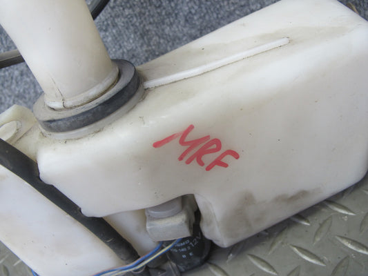 86-88 Mazda RX7 FC3S Front Windshield Washer Reservoir w Filler Neck & Pump OEM