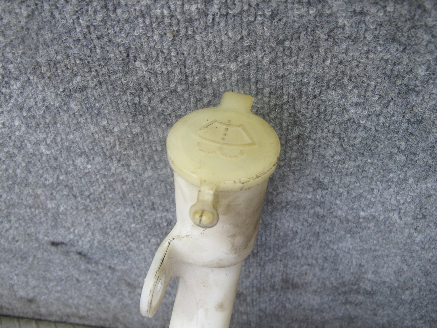 86-88 Mazda RX7 FC3S Front Windshield Washer Reservoir w Filler Neck & Pump OEM