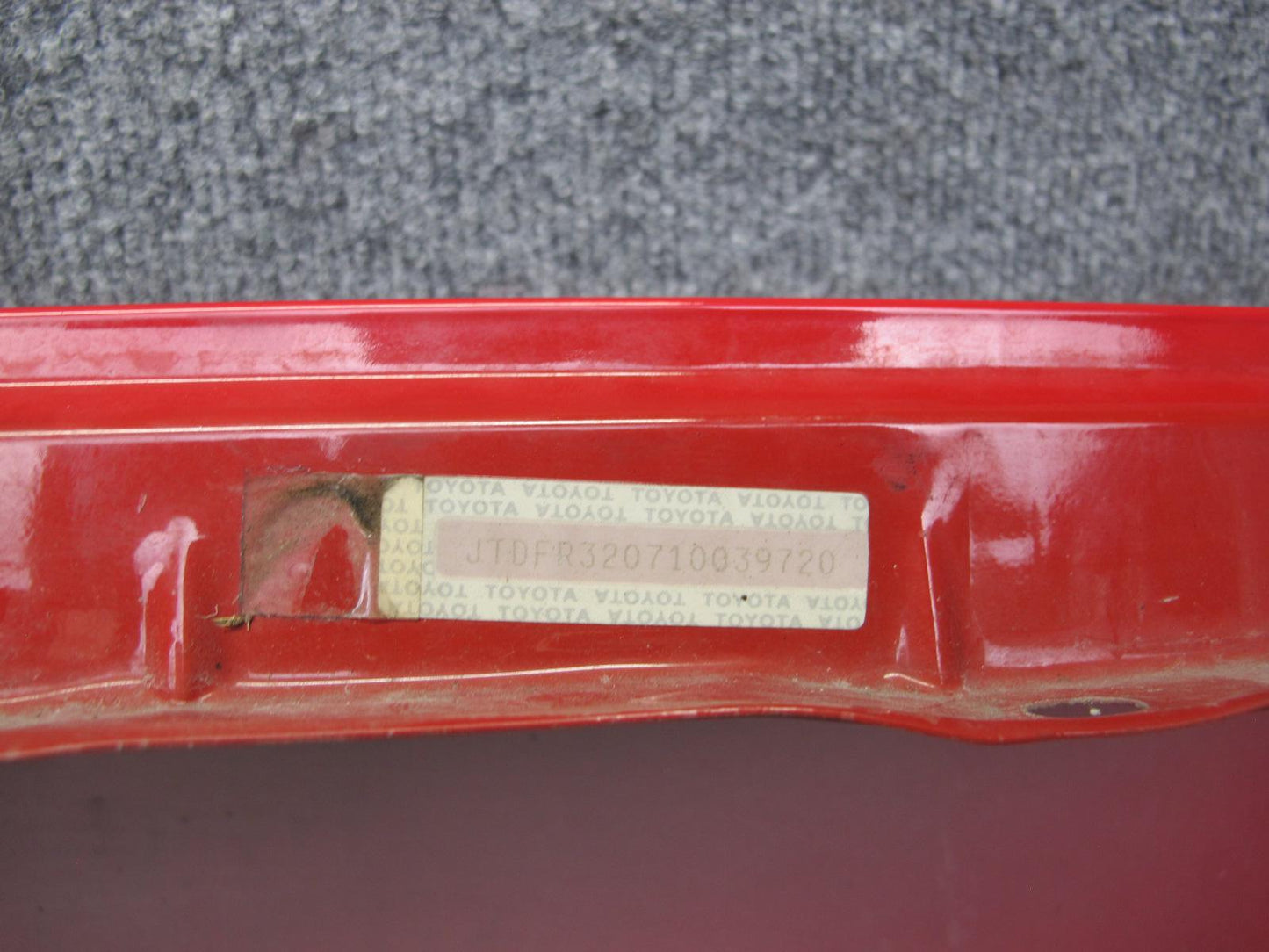 00-05 Toyota MR2 Spyder ZZW30L Rear Right Quarter Shell Cover Panel OEM
