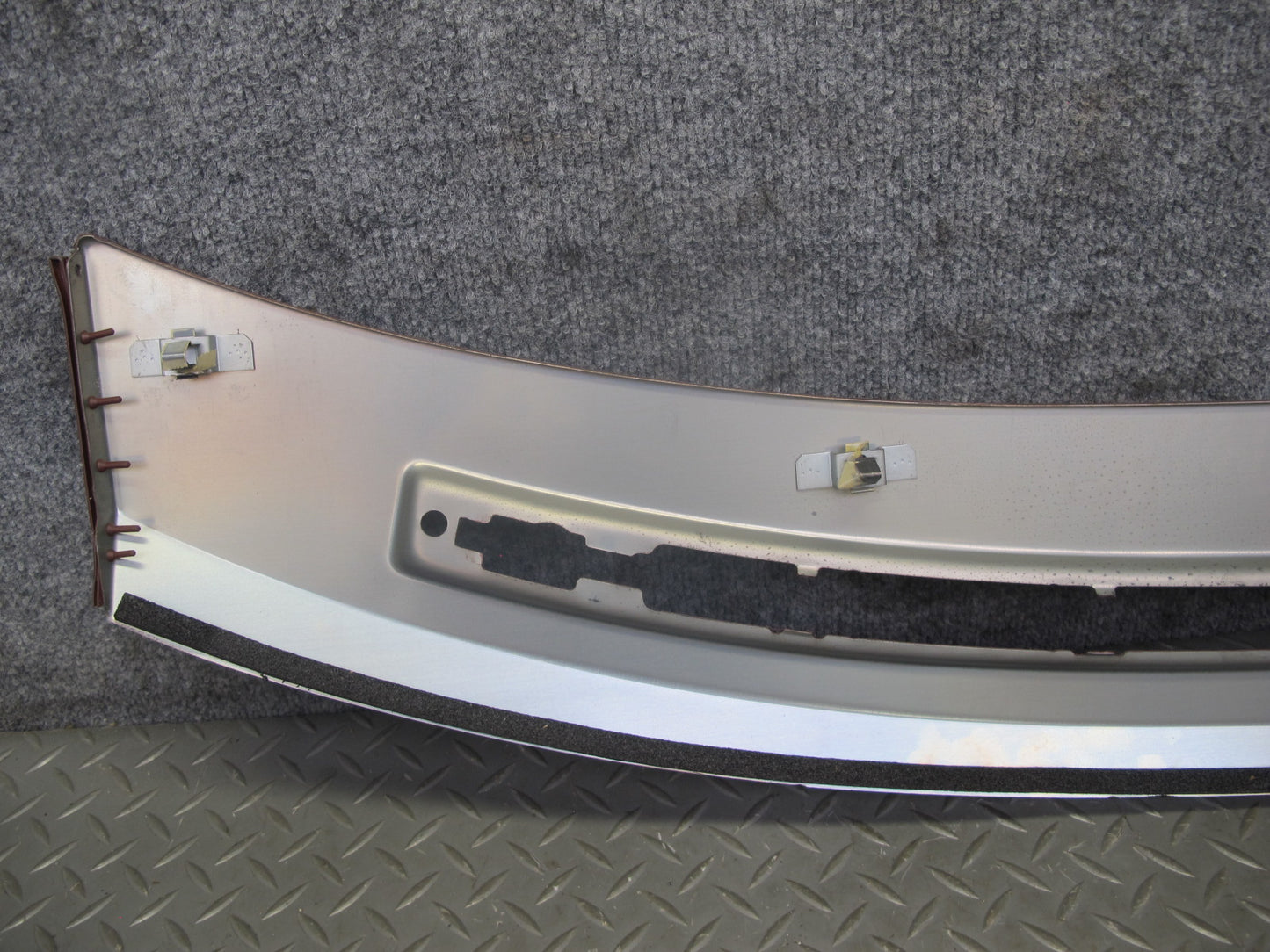 86-88 Mazda RX7 FC3S Dashboard Dash Upper Air Vent Trim Cover Panel RED OEM