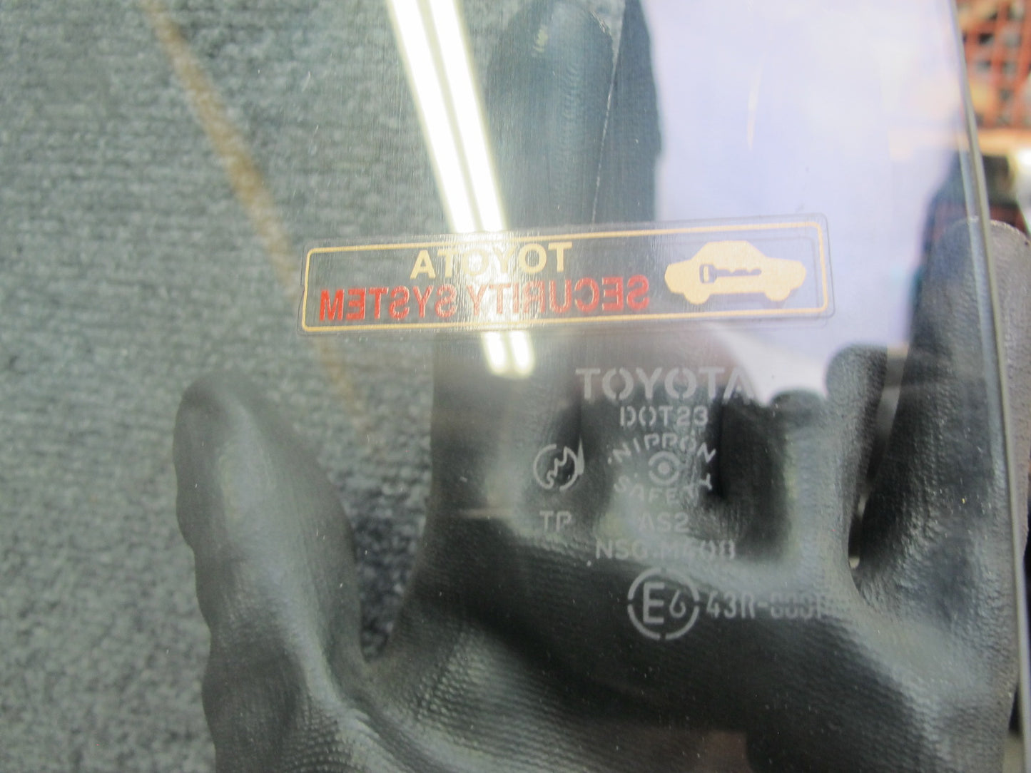 00-05 Toyota MR2 Spyder ZZW30L Right Door Glass Window OEM