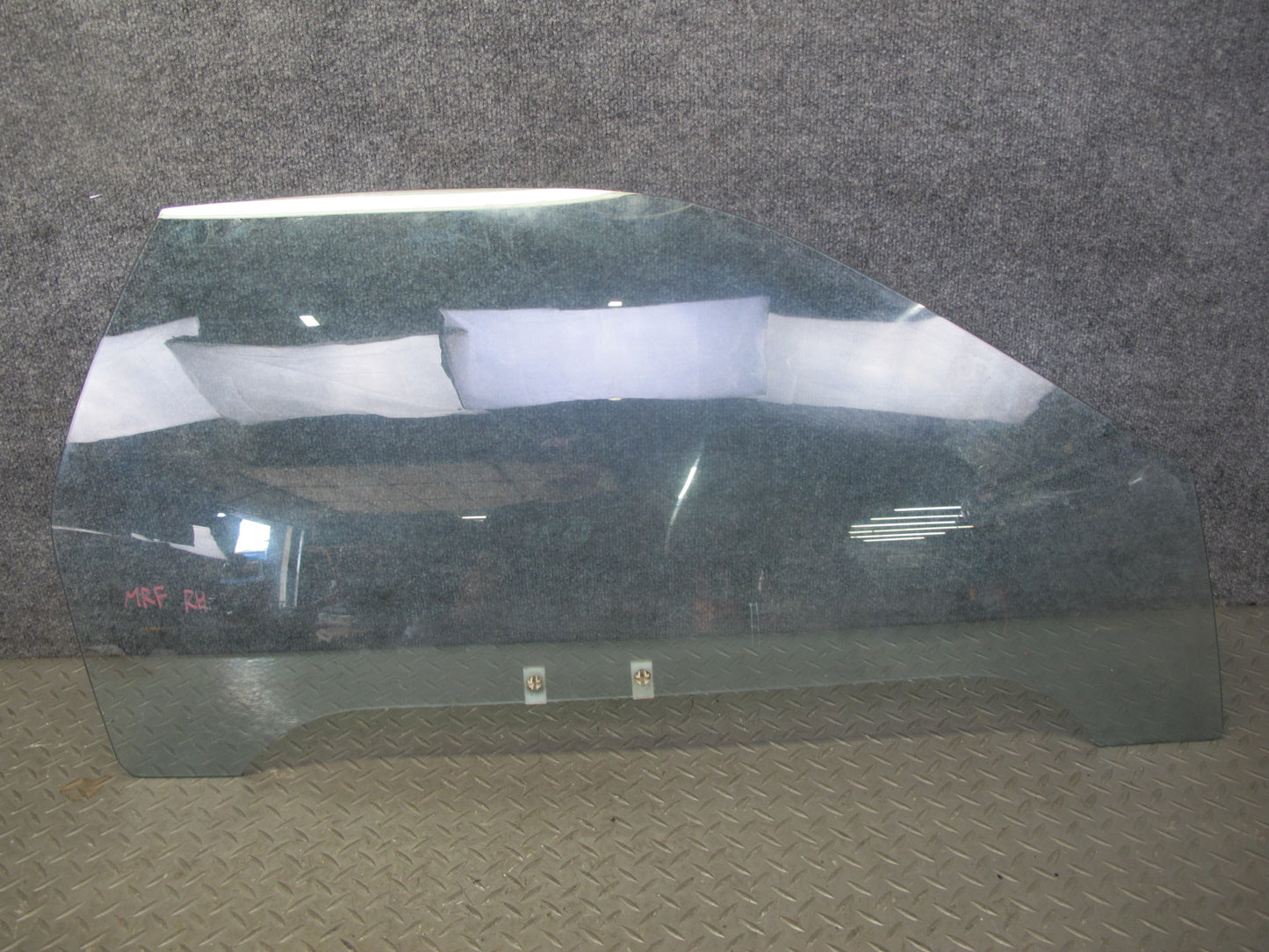 86-91 Mazda RX7 FC3S Coupe Front Right Passenger Door Glass Window OEM