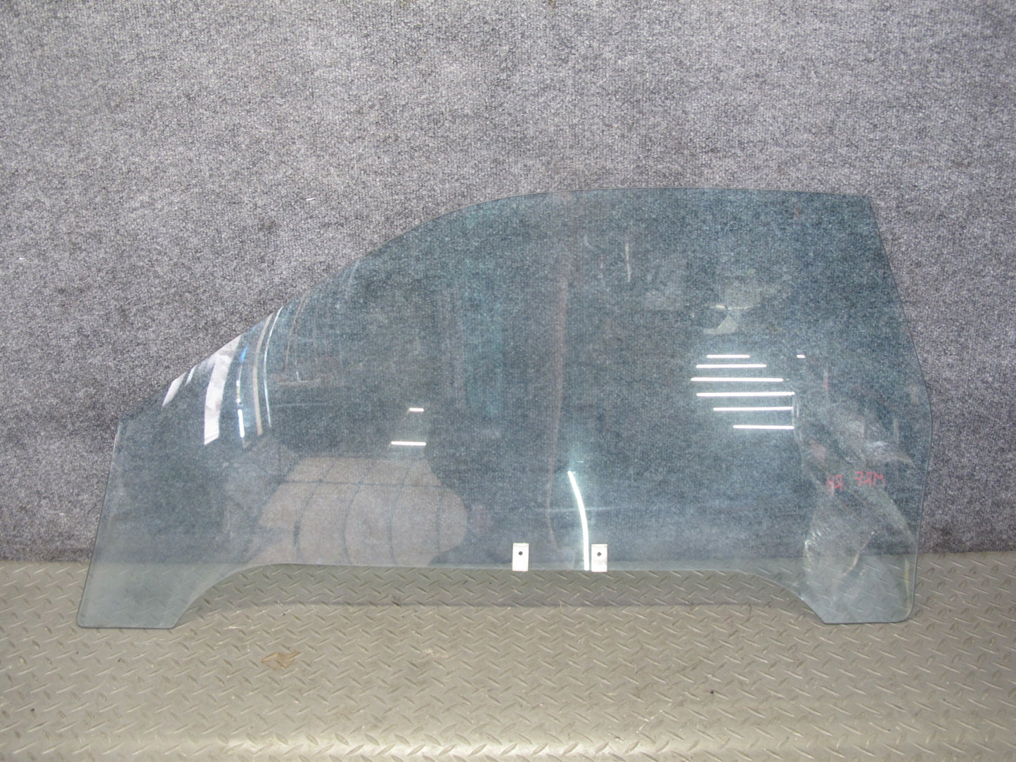 86-91 Mazda RX7 FC3S Coupe Front Right Passenger Door Glass Window OEM