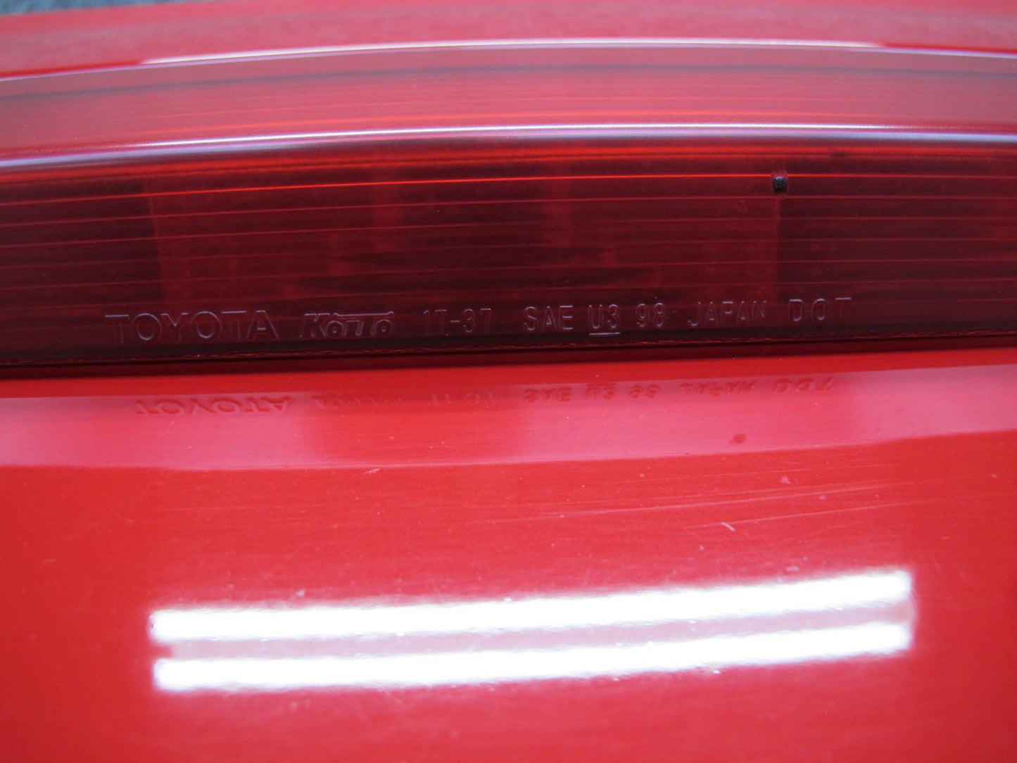 00-05 Toyota MR2 Spyder ZZW30L Rear Trunk Deck Lid Shell Panel OEM