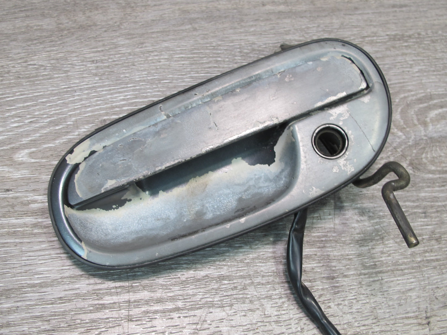 92-96 Nissan Z32 300ZX Coupe Set of 2 Left & Right Door Exterior Handle Gray OEM