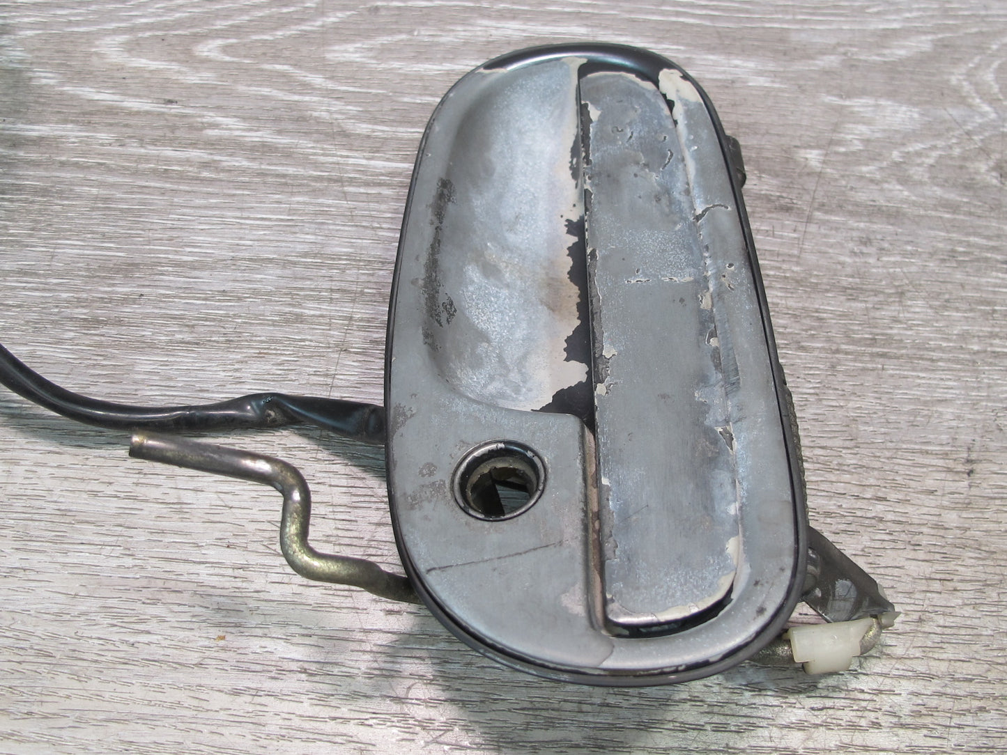 92-96 Nissan Z32 300ZX Coupe Set of 2 Left & Right Door Exterior Handle Gray OEM