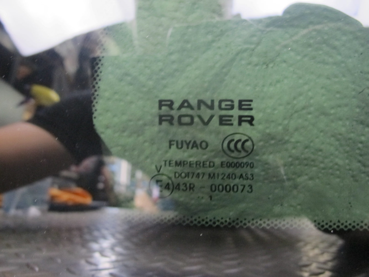 2012-2017 Range Rover Evoque L538 2DR Rear Left Quarter Glass Window