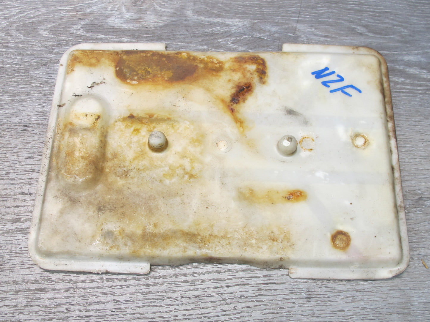 90-96 Nissan Z32 300ZX Battery Tray Support w Mounting Bracket Holder OEM